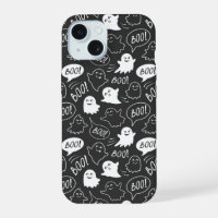 B&W Cute Doodle Halloween Motif