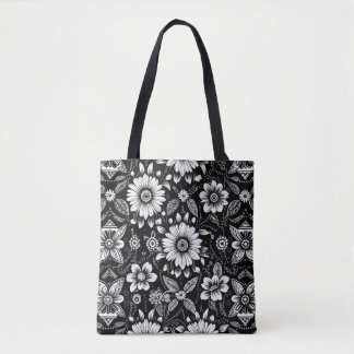 B&W Daisy Dose Tasche