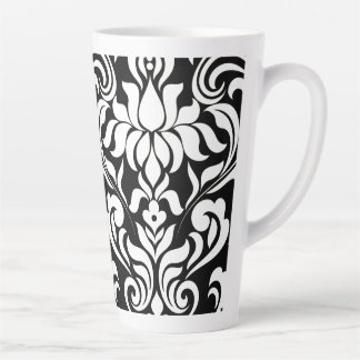 B&W Damast (passendes Journal erhältlich) Latte-Mu Milchtasse