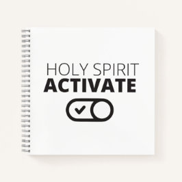 B/W Das Symbol "Heiliger Geist" aktiviert das Symb Notizbuch