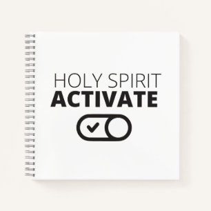 B/W Das Symbol "Heiliger Geist" aktiviert das Symb Notizbuch