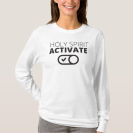 B/W Das Symbol "Heiliger Geist" aktiviert das Symb T-Shirt