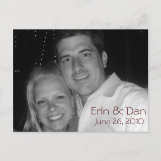 b&w fav ankündigungspostkarte