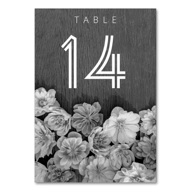 B & W Garden Hellebore Numéro de table (Par défaut)