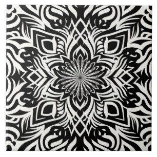 B&W Harmony (ohne Grenze) Fliese