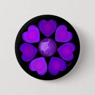 B&W Lila Hearbeating Button