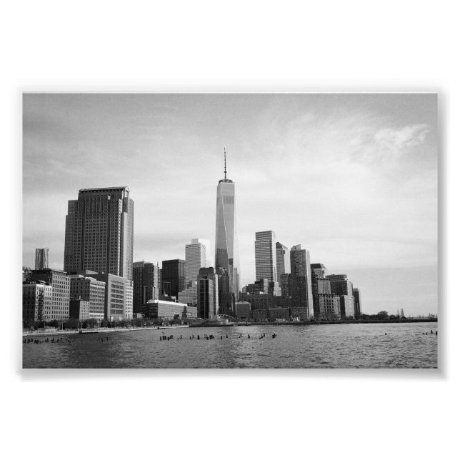 B&W Manhattan Fotodruck (Vorne)