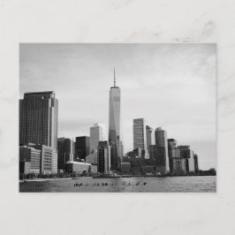 B&W Manhattan Postkarte