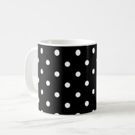 B&W Punkte Kaffeetasse