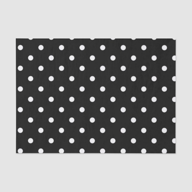 B&W Punkte Seidenpapier (Vorderseite)