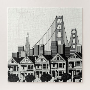 B&W San Francisco Kalifornien