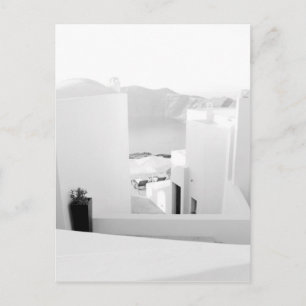 B&W Santorini 7 Postkarte