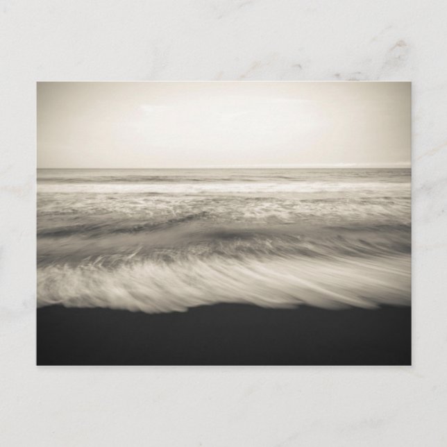 B&W Seescape, Hawaii Postkarte (Vorderseite)