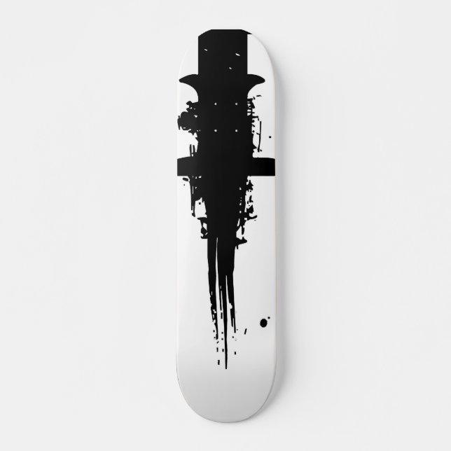 B&W SKATEBOARD (Vorne)