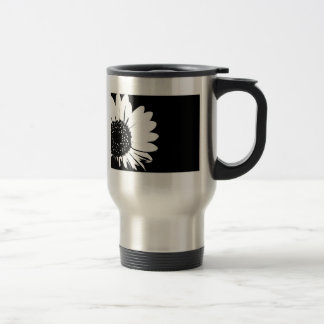 B&W Sunflower Reisebecher