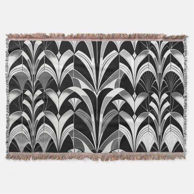 B&W Throw Blanket Decke (Vorderseite)