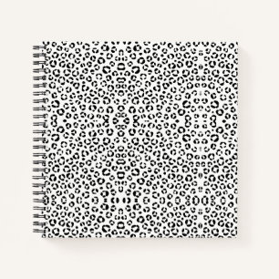 B&W Tierprint Notizbuch