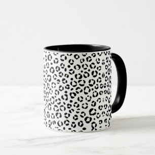 B&W Tierprint Tasse