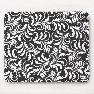 b&w Tulpen Mousepad