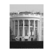 B&W White House