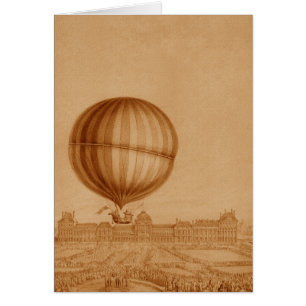 BA02284FAC01Z-First bemannter Gas-Ballon-Flug