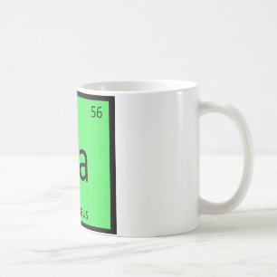 Ba - Bauhaus Art Chemistry Periodisches Tabellensy Kaffeetasse