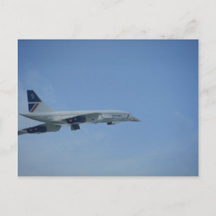 BA Concorde, Start, Heathrow Postkarte