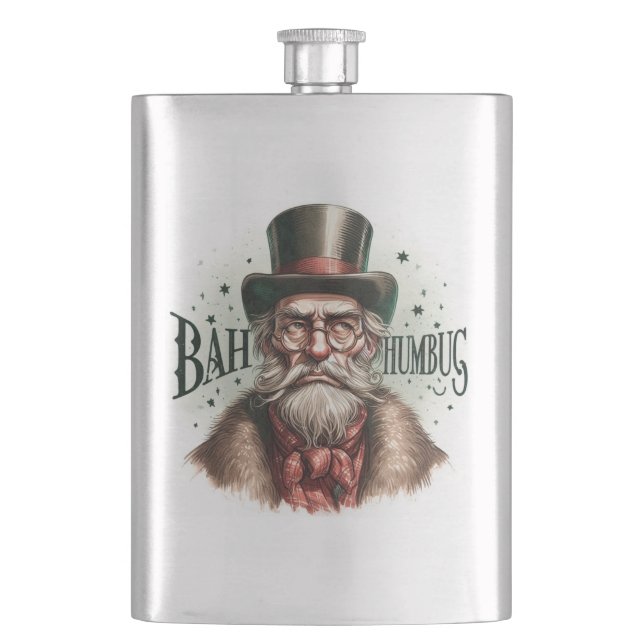 Ba Humbug Flask Flachmann (Vorderseite)