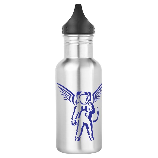 BA Metallwasserflasche Edelstahlflasche (Links)