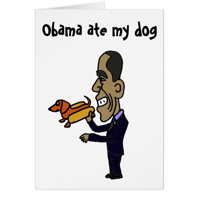 BA Obama aß meinen Hund (Vorne)