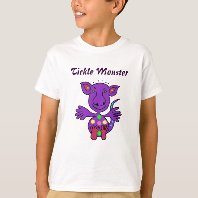 BA Tickle-Monster-Shirt T-Shirt (Vorderseite)