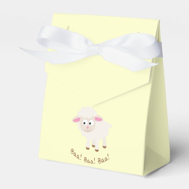 Baa! Baa! Baa! Niedlich Little Lamb Geschenkschachtel (Vorderseite)