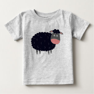 Baa Baa Black Sheep Baby T-shirt