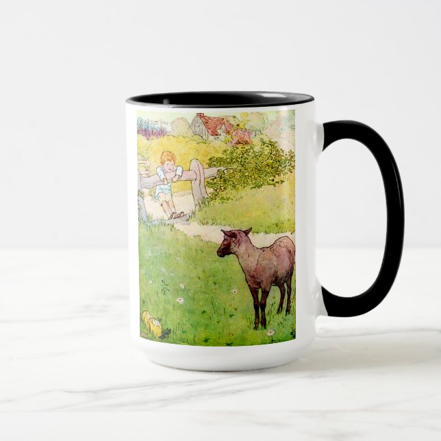 Baa Baa Black Sheep Tasse (Rechts)