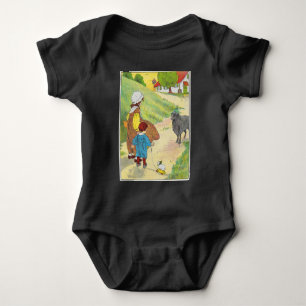 Baa, Baa, schwarzes Schaf Baby Strampler
