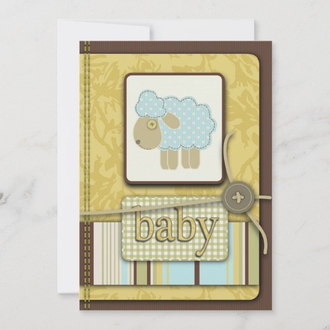 Baa-Einladung Einladung (Vorderseite)