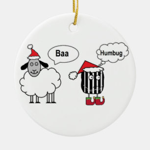 Baa Humbug drôle Ornement de Noël