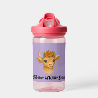 BAA-lieve Mädchen-Rosa Camelback-Wasserflasche Trinkflasche