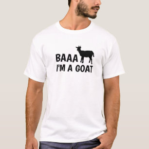 Baaa Ich bin ein Ziegenfunny Halloween Party Ziege T-Shirt