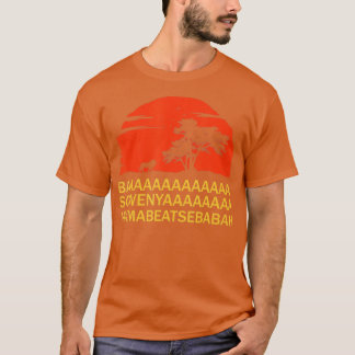 BAAA SOWENYAAA African King Lion T-Shirt