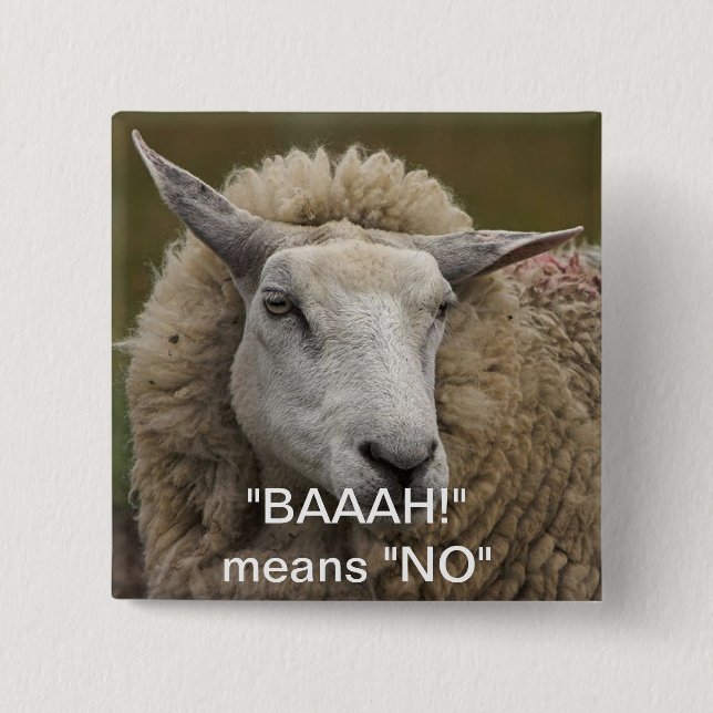 BAAAH! BUTTON (Vorderseite)