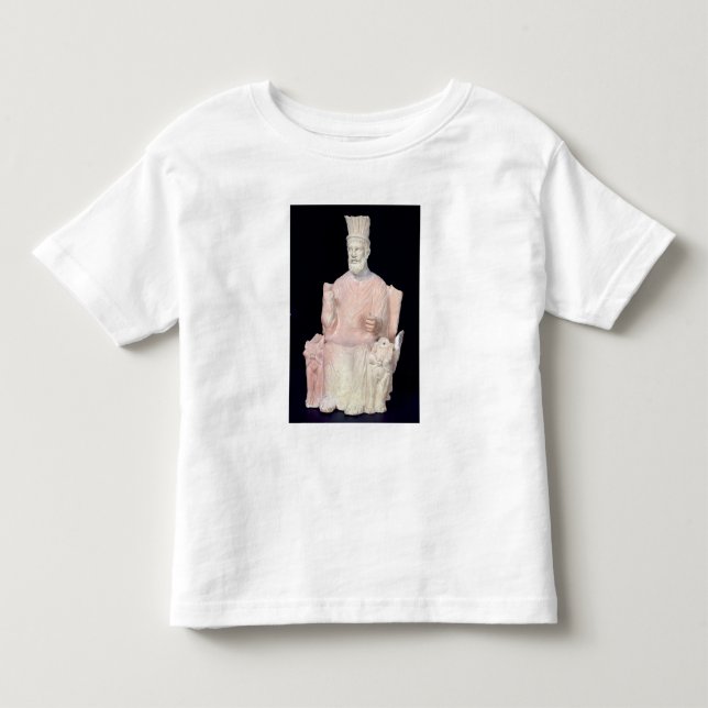 Baal Hammon gesetzt auf seinem Thron Kleinkind T-shirt (Vorderseite)