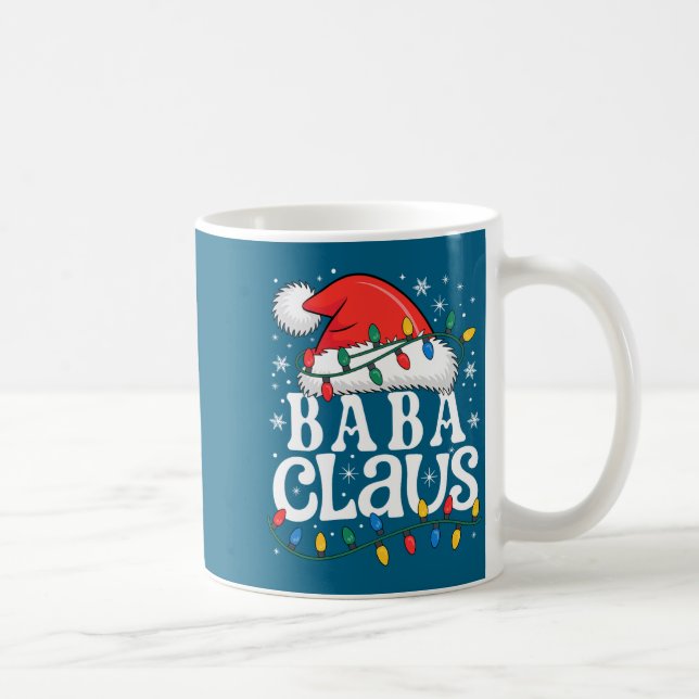 Baba Claus Funny Xmas Christmas Grandma Holiday St Kaffeetasse (Rechts)
