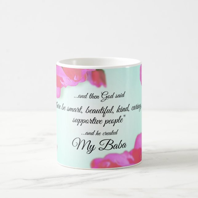 Baba Coffee Cup Geschenk Kaffeetasse (Mittel)