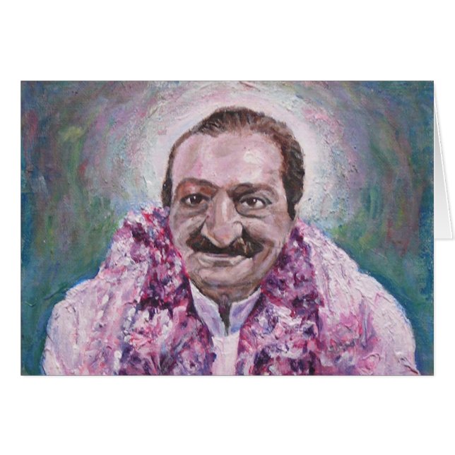 Baba de Meher, message vide (Devant horizontal)
