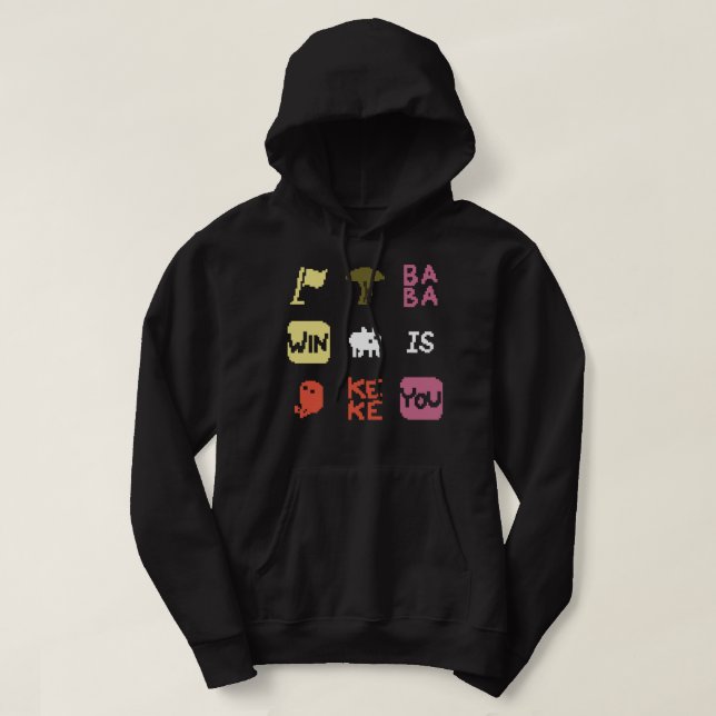 Baba ist Ihr klassisches T-Shirt im Grid Design Hoodie (Design vorne)