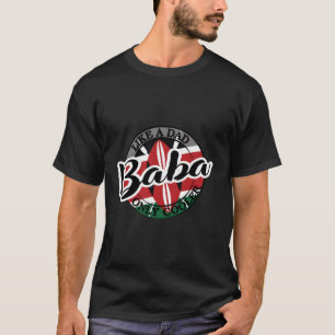 Baba Vater in Swahili Kiswahili Kenya T-Shirt