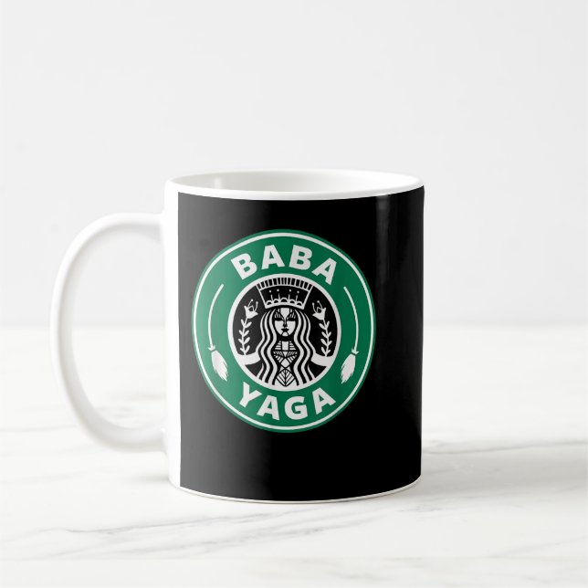 BABA YAGA Kaffee Brewing Slavic Hexenpo Kaffeetasse (Links)