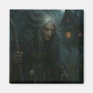 Baba Yagas verzauberter Wald Magnet