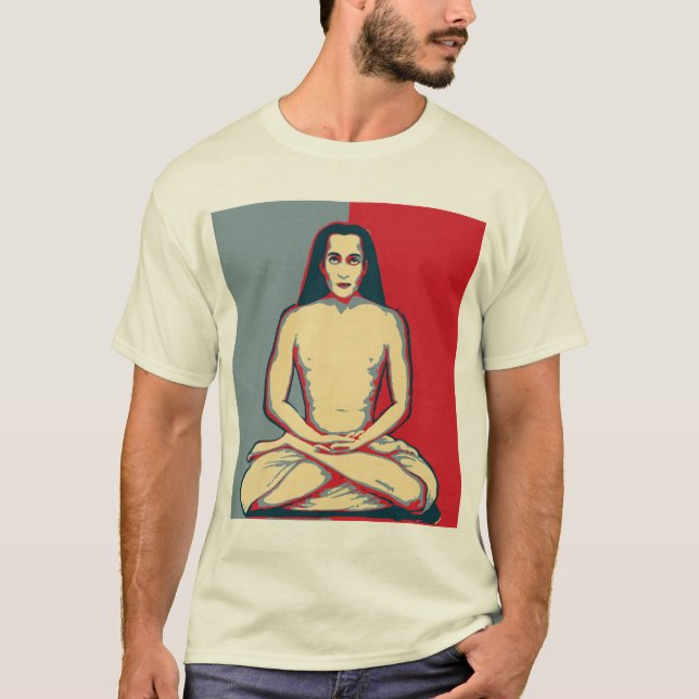 babaji, Angelegenheiten, Meditation, Hoffnungsart T-Shirt (Vorderseite)